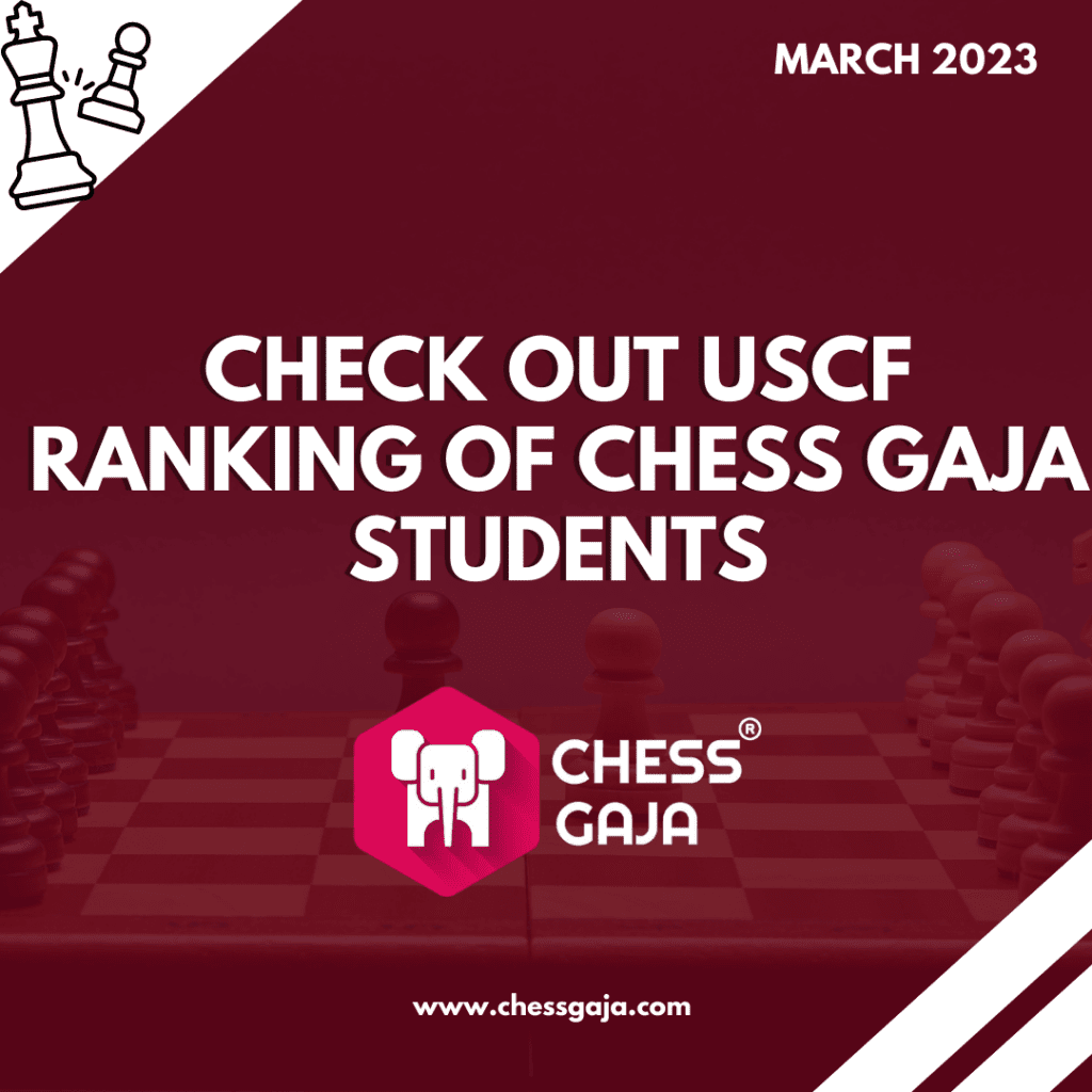 17 students in the Top-100 of USCF rankings - March 2023