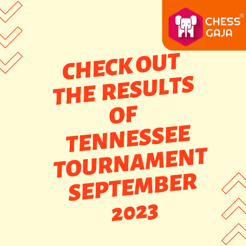 Check out the results of Tennessee tournament September 2023