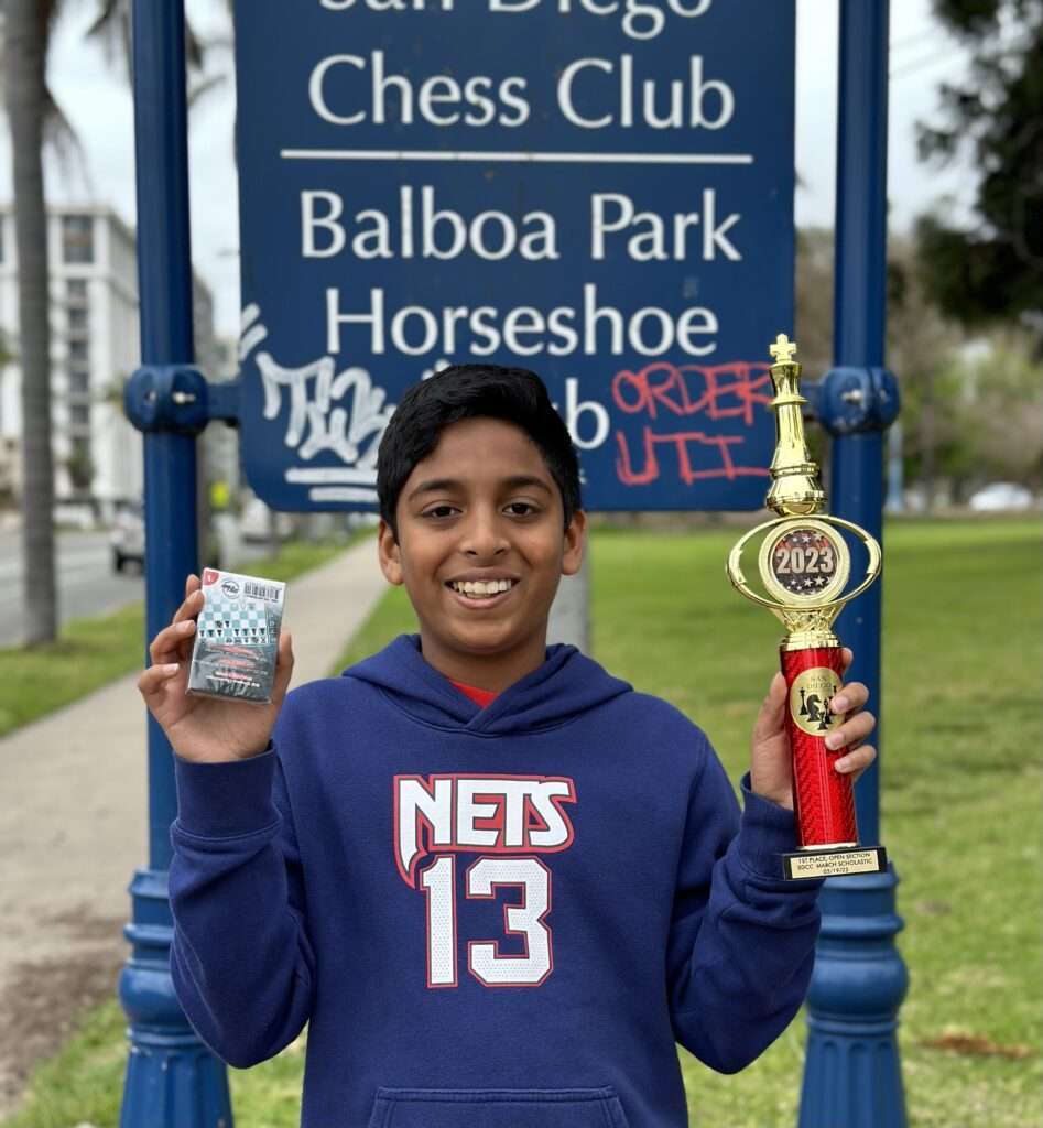 Great Performances in California Scholastic Chess Tournament 2023