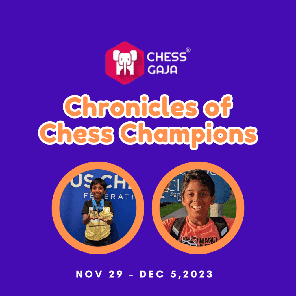 Chronicles of Chess Champions - Nov 2023