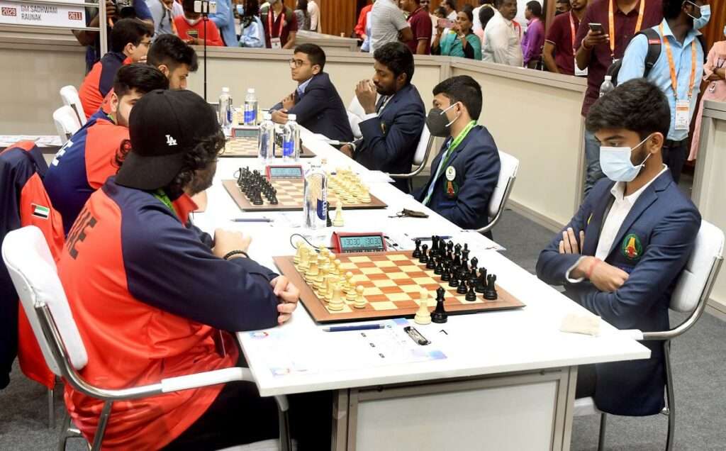 Italy ends India's unbeaten streak. Day #4 - Chess Gaja