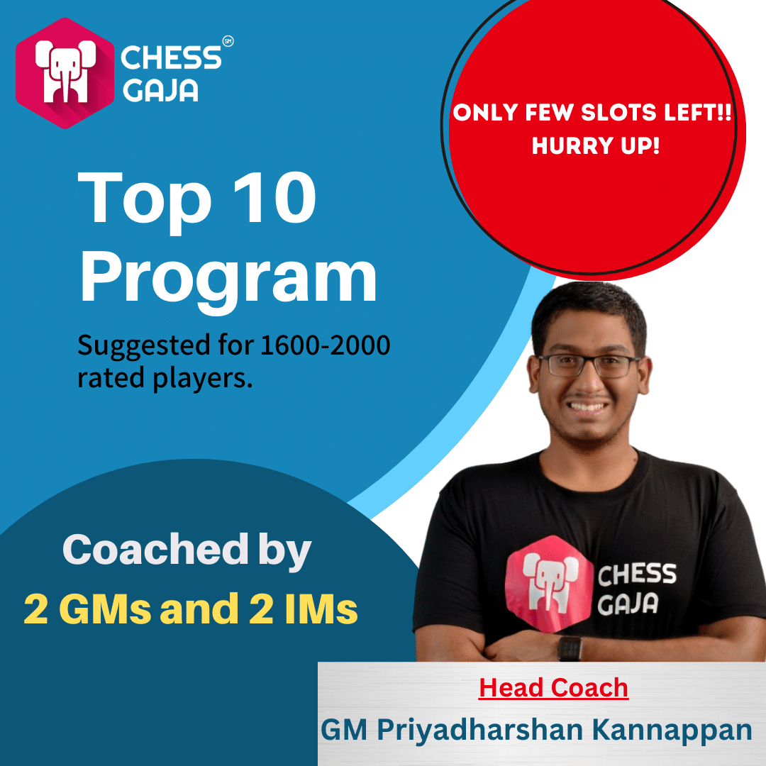 Chess 2022 Report At Chess Gaja By GrandMaster Priyadharshan Kannappan 