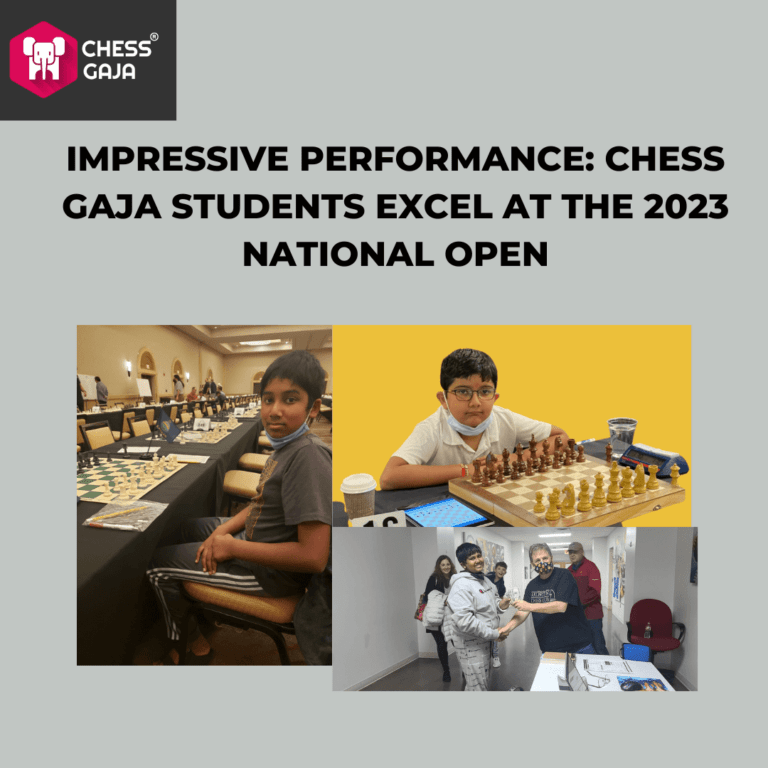 Chess Gaja Students Excel at the 2023 National Open