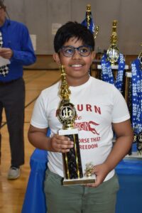 Chess Gaja student Rihaan 