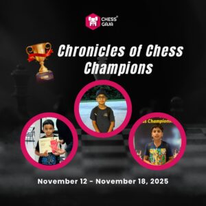 Chess Gaja student achievements at 2022 Castle Chess Grand Prix tournament